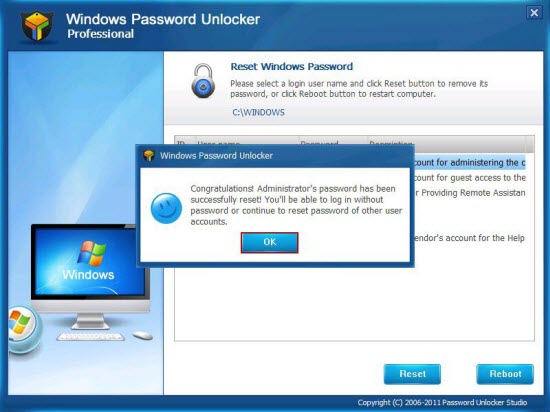 windows password unlocker